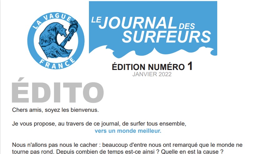 Journal de Janvier 2022